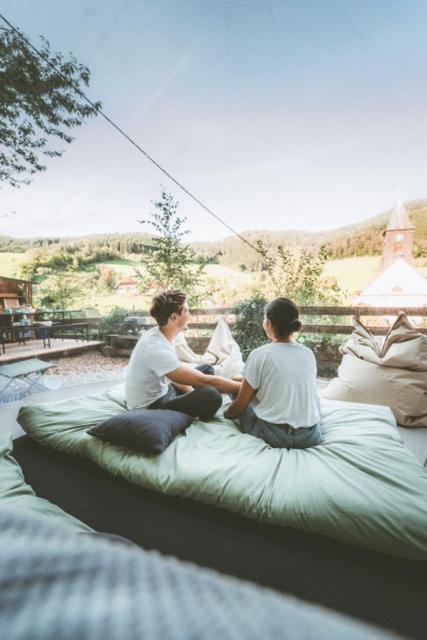 Living Timeless- Bubble Tent Elzach- Schlafen Unterm Sternenhimmel Елзах Екстериор снимка