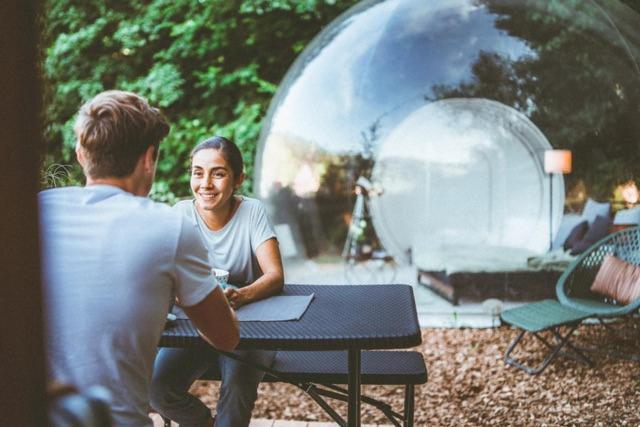 Living Timeless- Bubble Tent Elzach- Schlafen Unterm Sternenhimmel Елзах Екстериор снимка