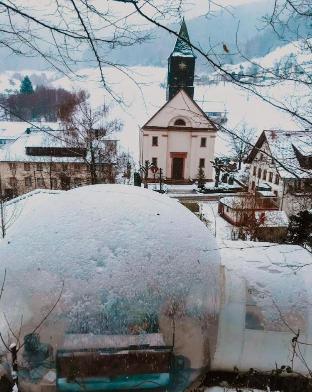 Living Timeless- Bubble Tent Elzach- Schlafen Unterm Sternenhimmel Елзах Екстериор снимка